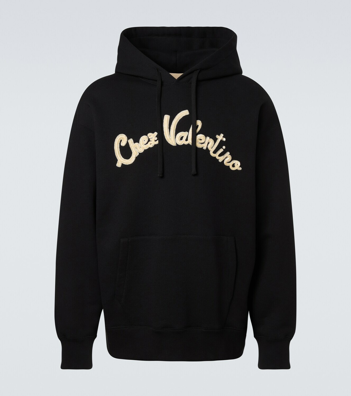 Valentino Chez Valentino cotton jersey hoodie