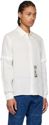 Paloma Wool Off-White Linen Shirt