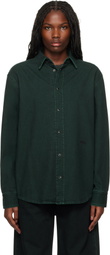 032c Green Goya Denim Shirt