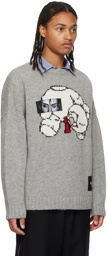 UNDERCOVER Gray 'Toy Without Soul' Sweater