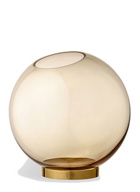 Globe Vase in Brown