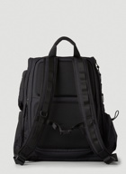 Logo Utility Backpack in Black