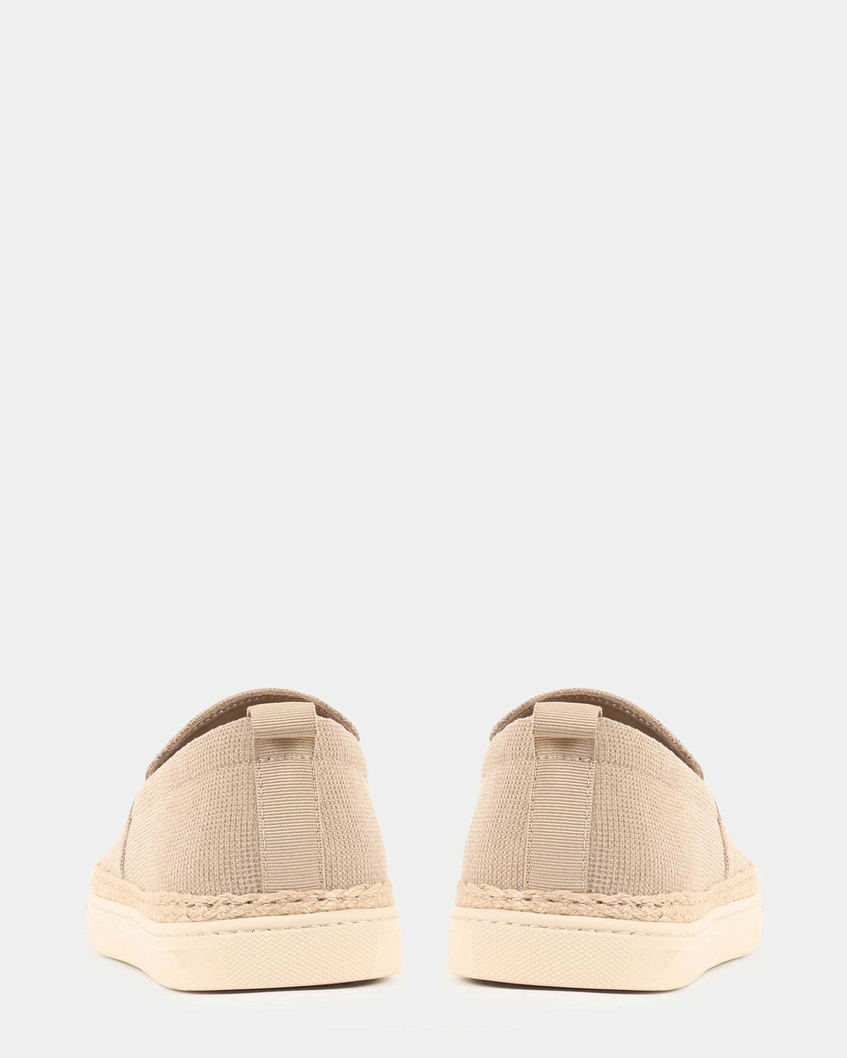 Steve Madden Hilo Loafers in Sand Fabric