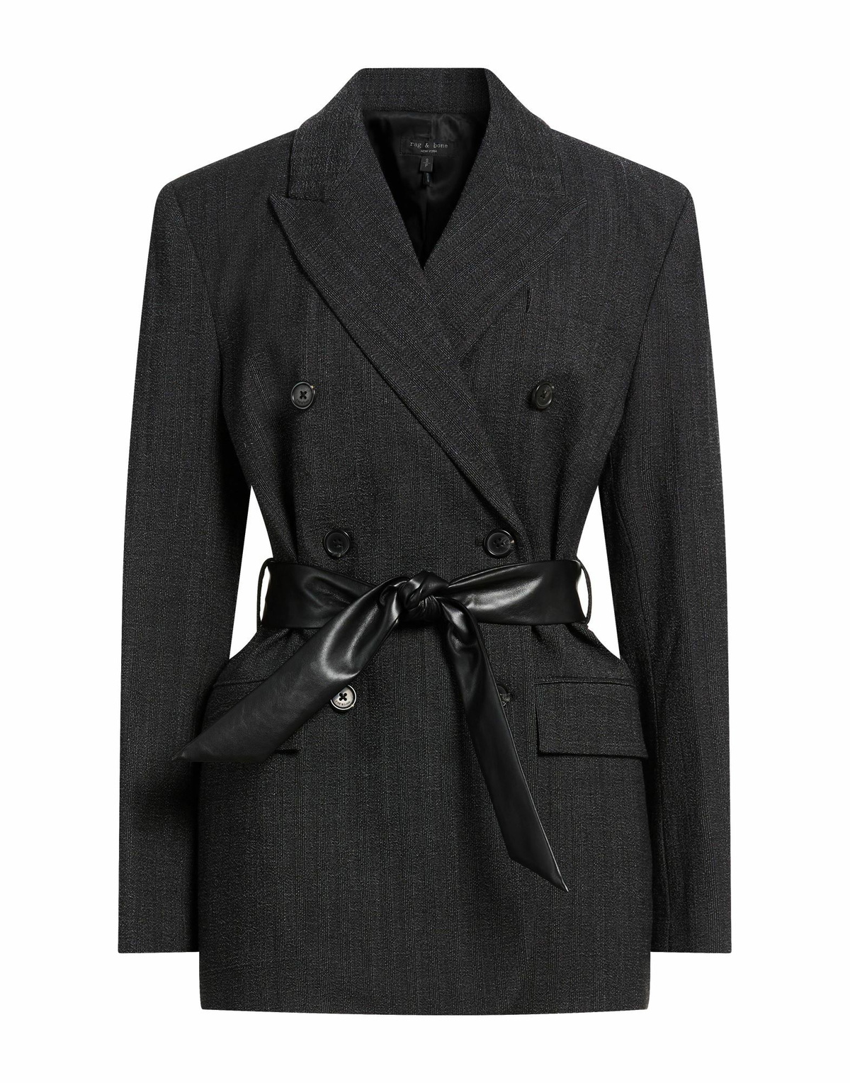 Rag & Bone Womens Blazer Charcoal