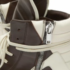 Rick Owens Men's Geobasket Sneakers in Brown