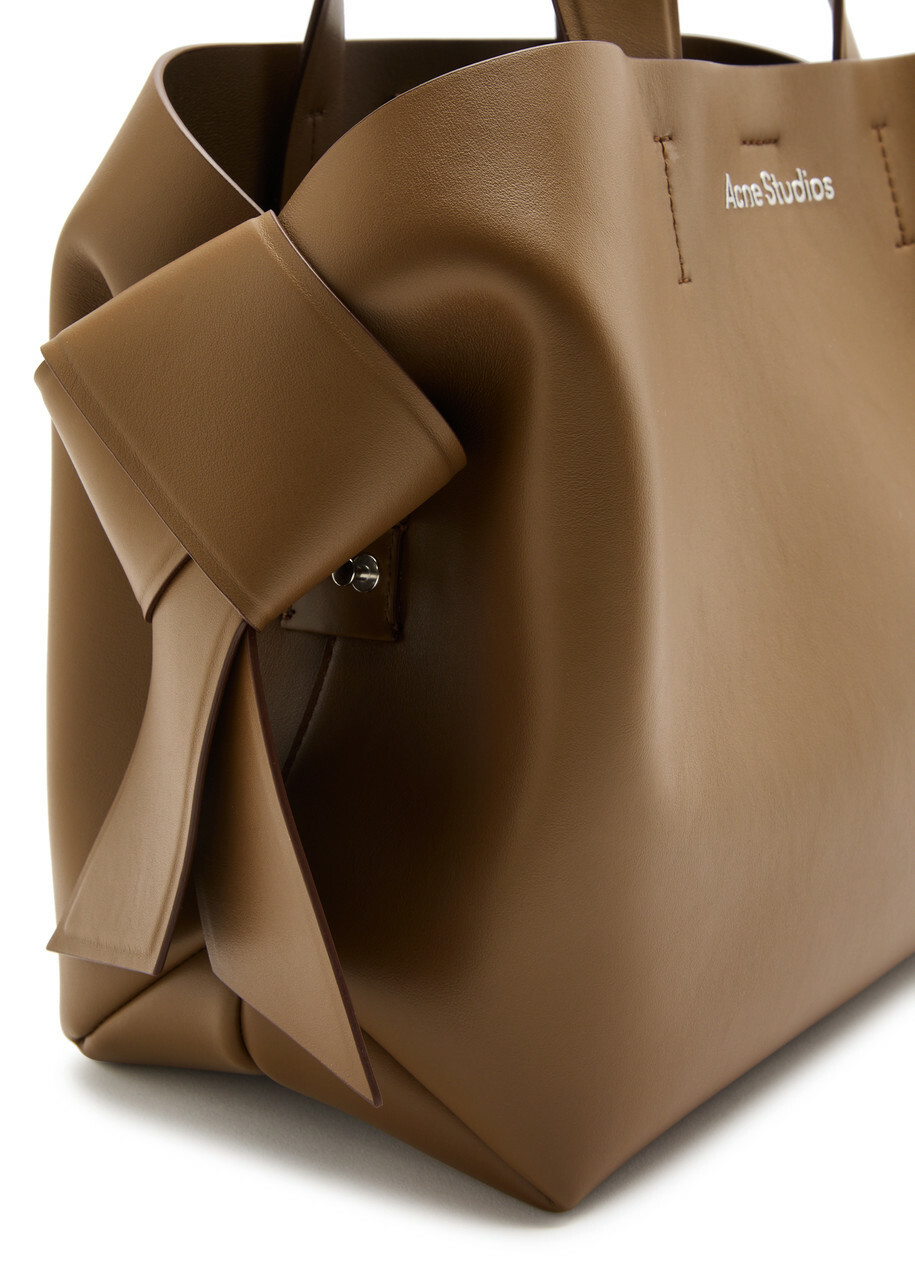 Acne Studios Musubi Leather Tote - Camel - One Size