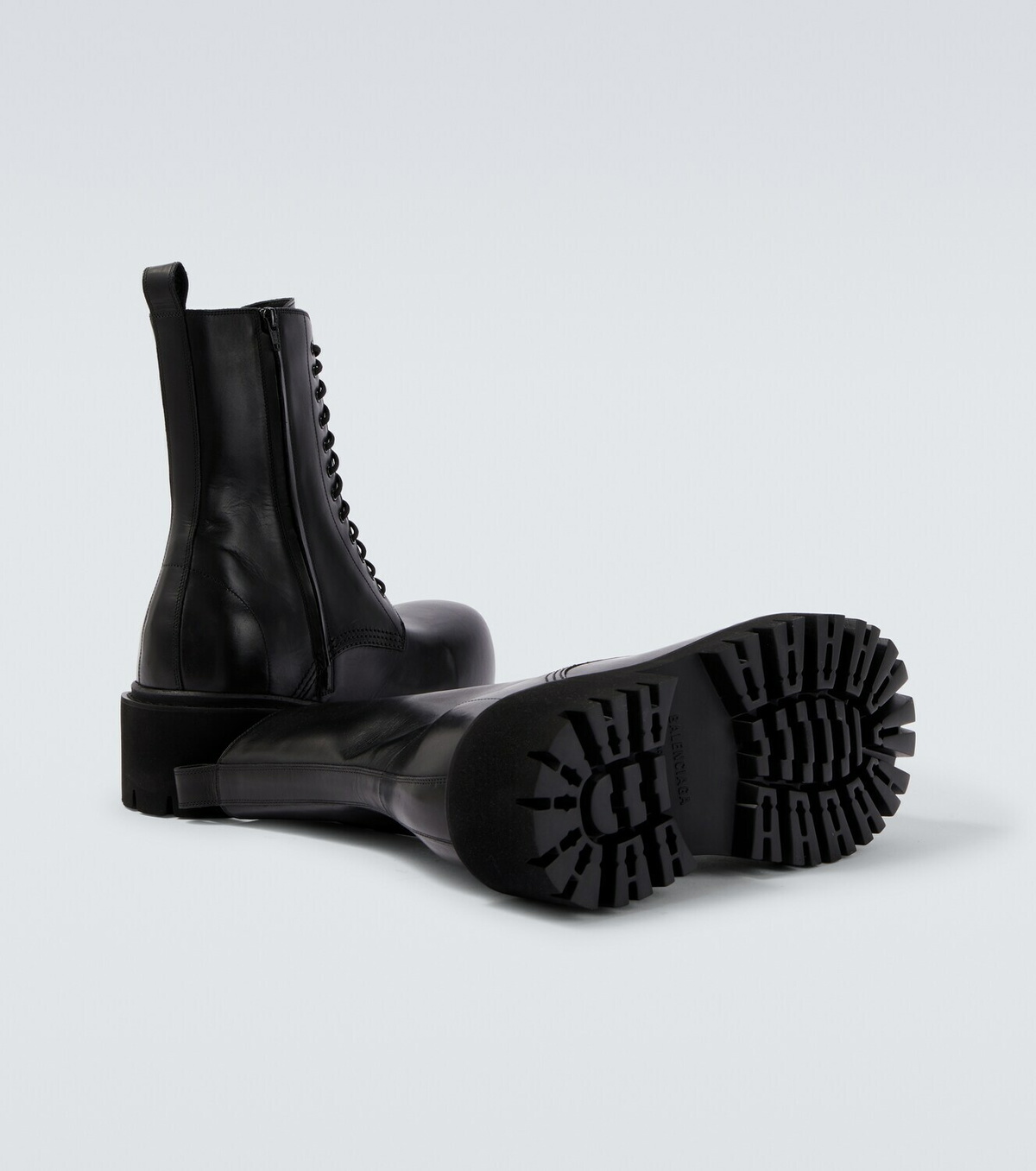 Balenciaga Stomper leather boots Balenciaga