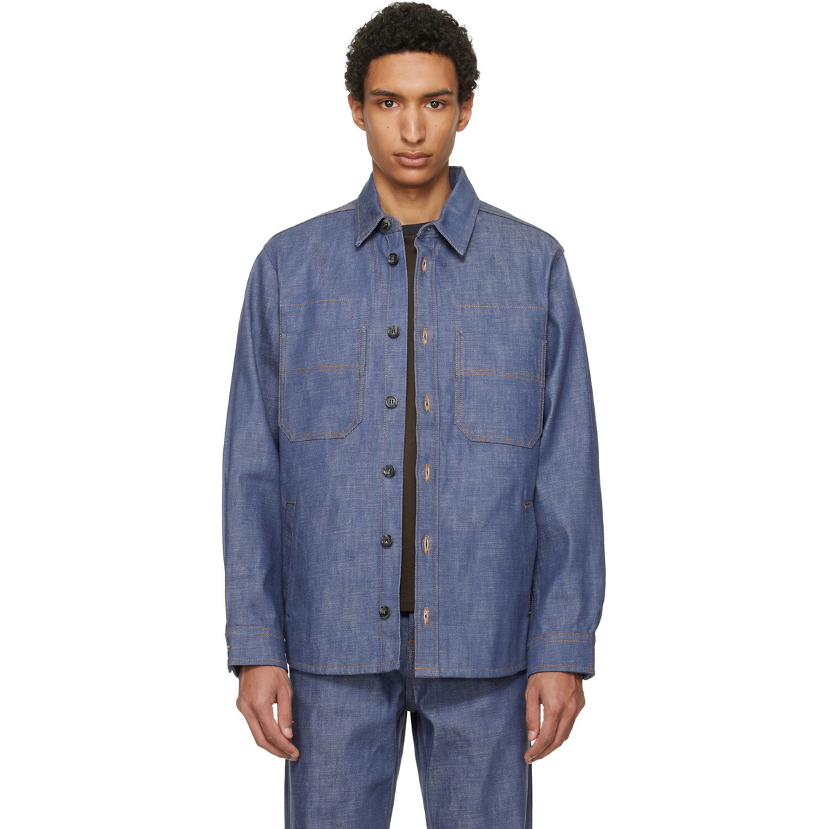 Haider Ackermann Red Oversized Check Shirt Jacket Haider Ackermann