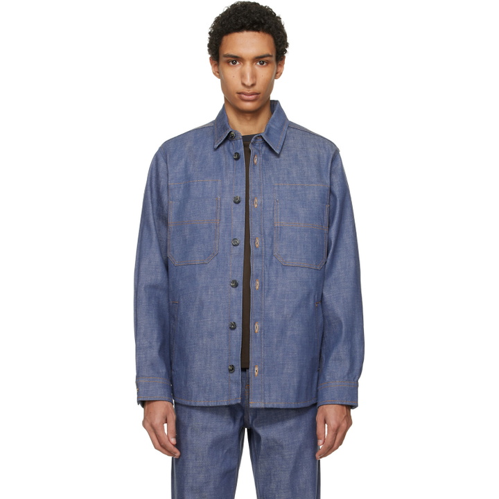 Photo: A.P.C. Blue Noah Denim Jacket