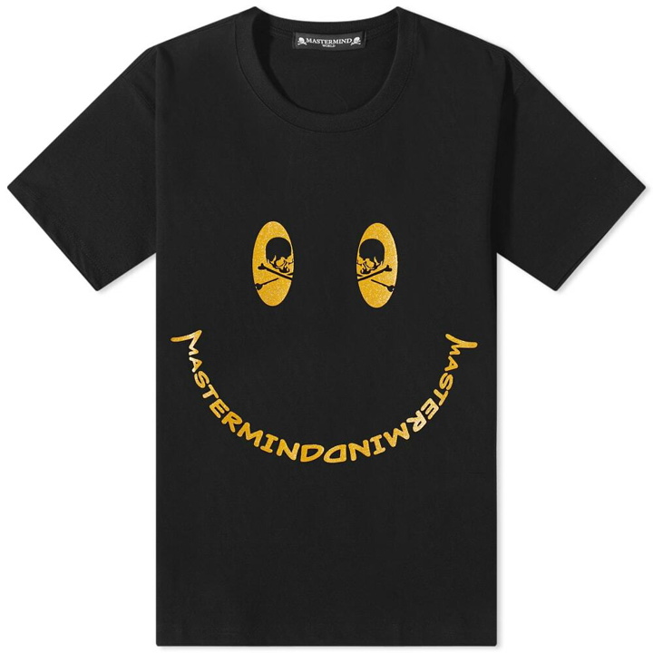 Photo: MASTERMIND WORLD Men's Smile T-Shirt in Black