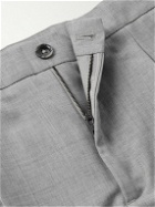 Incotex - Venezia 1951 Tapered Pleated Super 100s Virgin Wool Trousers - Gray