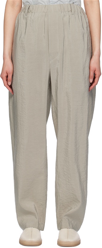 Photo: LEMAIRE Gray Relaxed Trousers