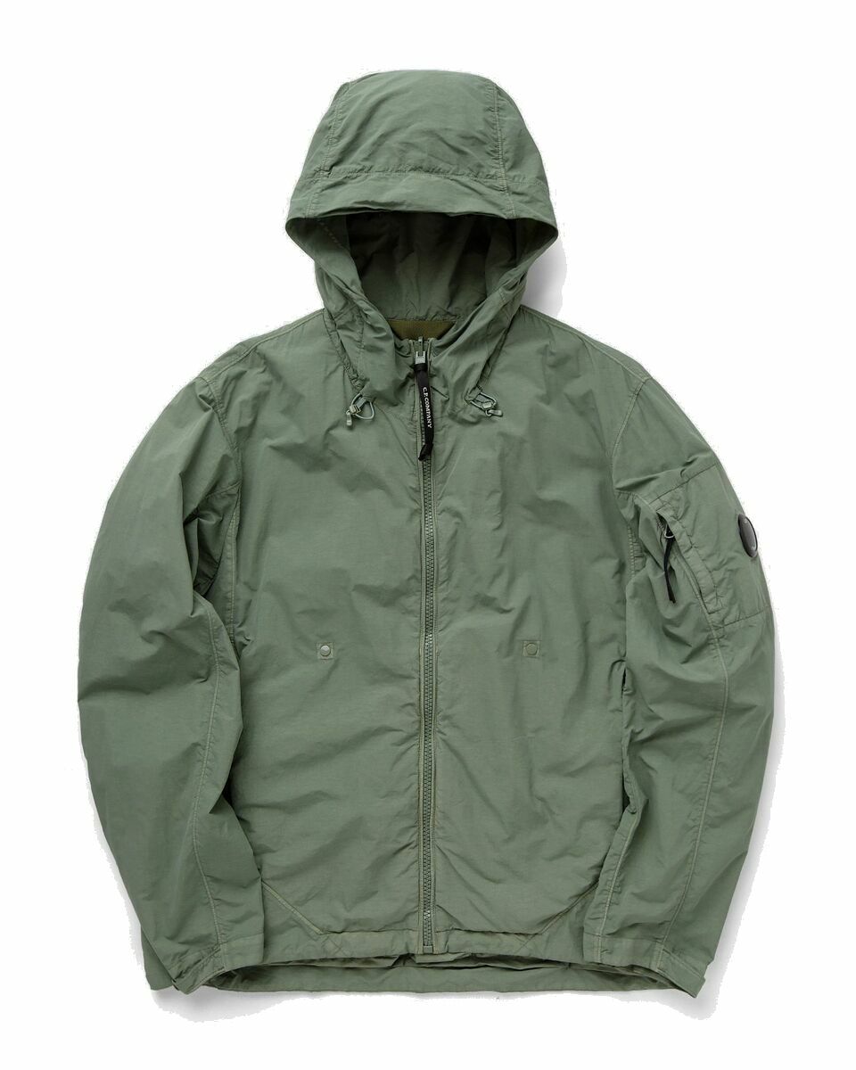 Photo: C.P. Company Flatt Nylon Outerwear   Medium Jacket Green - Mens - Windbreaker