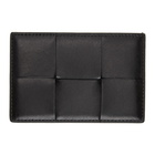 Bottega Veneta Black Intrecciato Card Holder