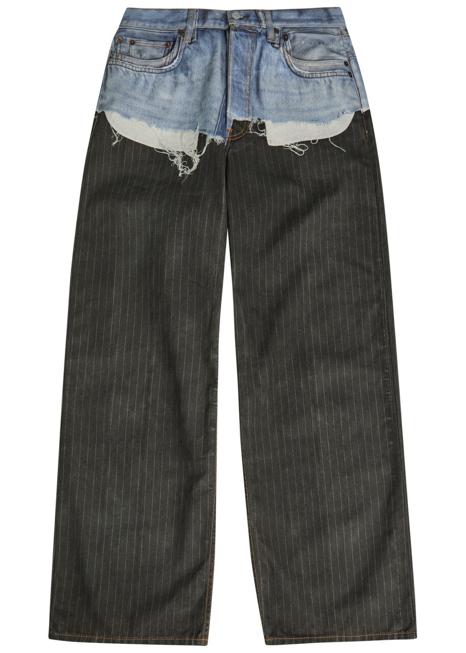 Acne Studios Men's 1991 Toj Loose Jean in Ash Black Acne Studios