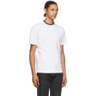 Versace White Logo Collar Taylor T-Shirt