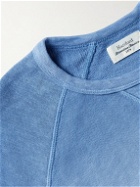 Hartford - Tie-Dyed Cotton-Jersey Sweatshirt - Blue