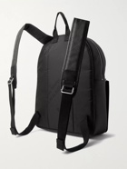 MAISON MARGIELA - Full-Grain and Smooth Leather Backpack - Black