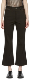 Maiden Name SSENSE Exclusive Brown Brea Jeans