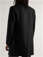 Club Monaco - Loukas Wool-Blend Flannel Coat - Black