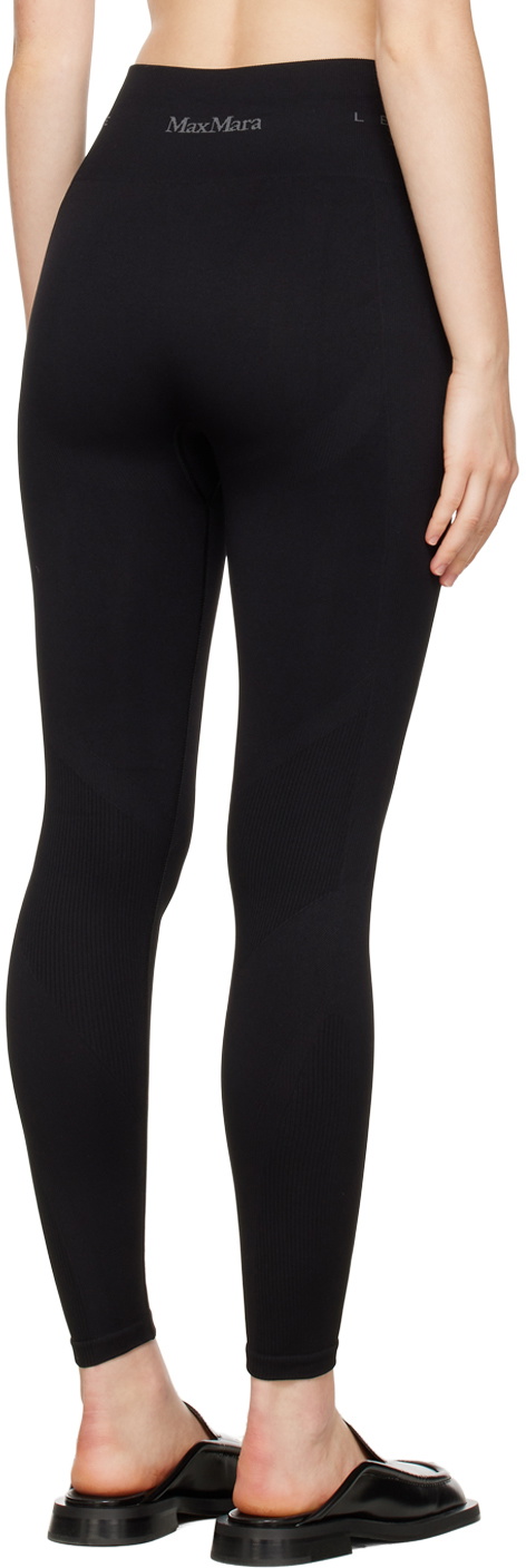 Max Mara Leisure Black Pirenei Leggings