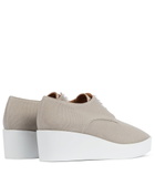 Clergerie - Lindsi platform canvas Derby shoes