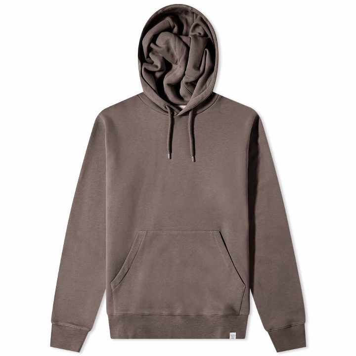 Photo: Norse Projects Men's Vagn Classic Popover Hoody in Heathland Brown