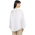 Isabel Marant Etoile White Lalia Shirt