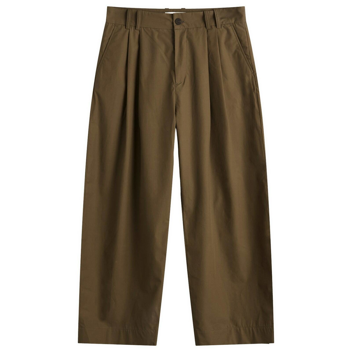 STUDIO NICHOLSON DOUBLE PLEAT PANTS パンツ Studio Nicholson Men's Double Pleat Volume Pant in Boulder