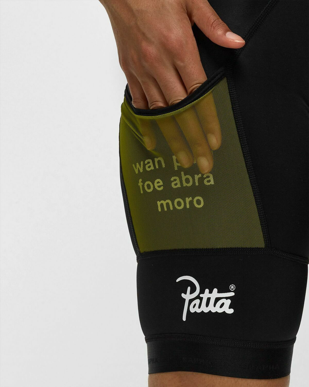 Rapha Rapha X Patta Wmns Ptt Cargo Bib Shorts BlackGreen Womens