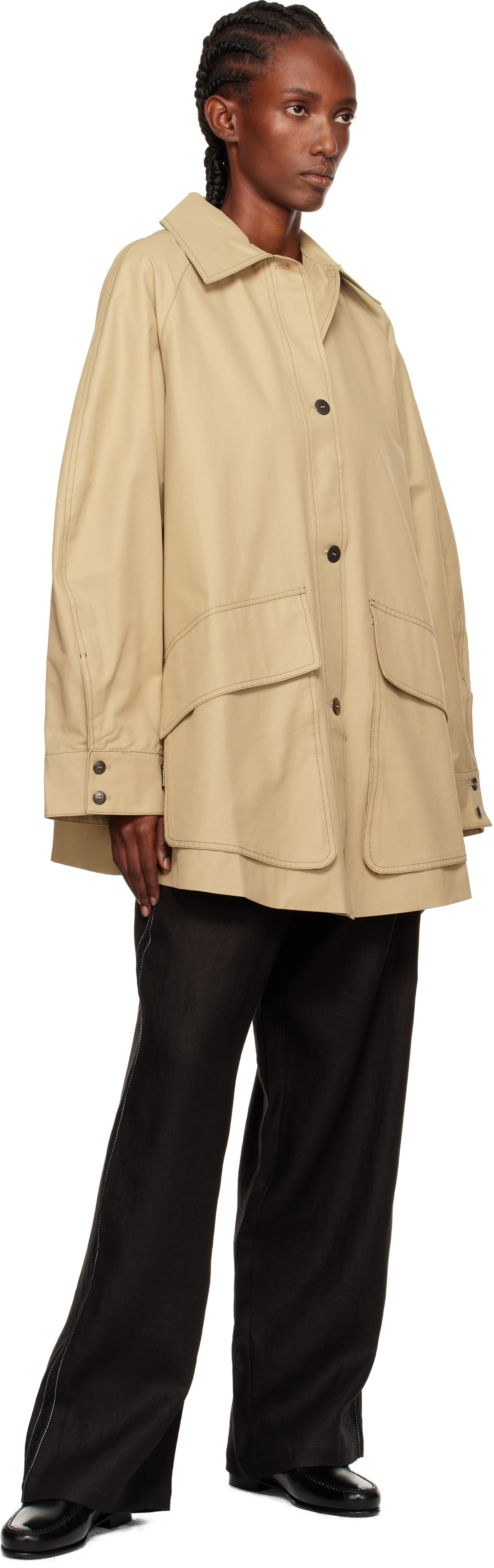 Cordera Beige Patch Pocket Jacket