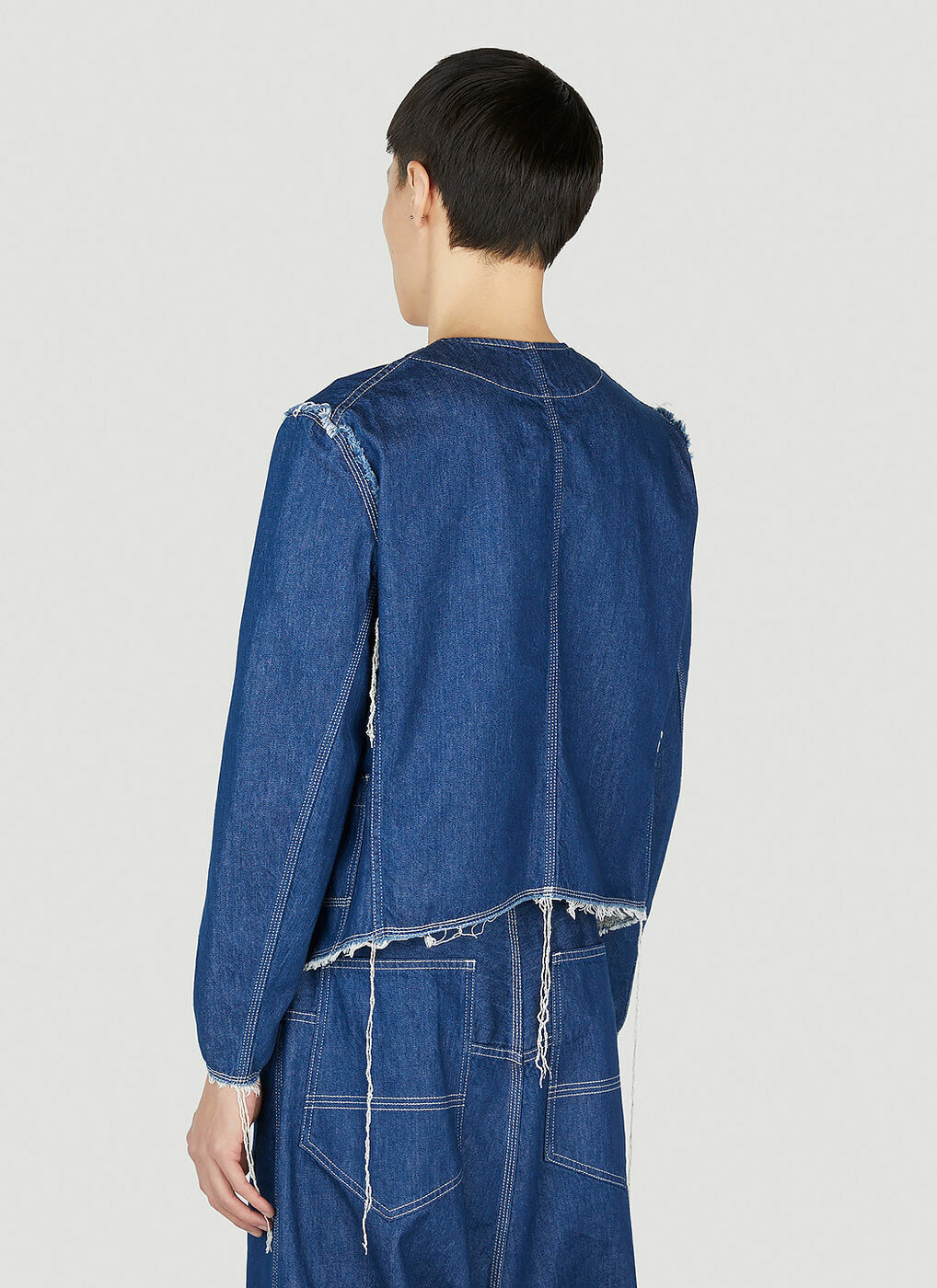 Sulvam - Denim Jacket in Dark Blue Sulvam