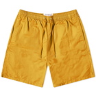 Norse Projects Men's Hauge Swim Short in Chrome Yellow