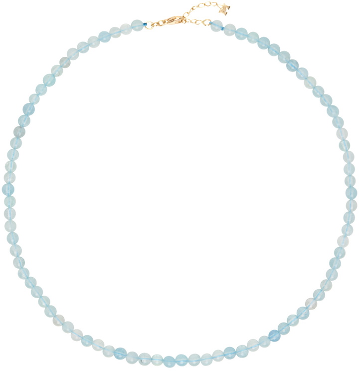 Photo: Mateo Blue Aquamarine Beaded Choker