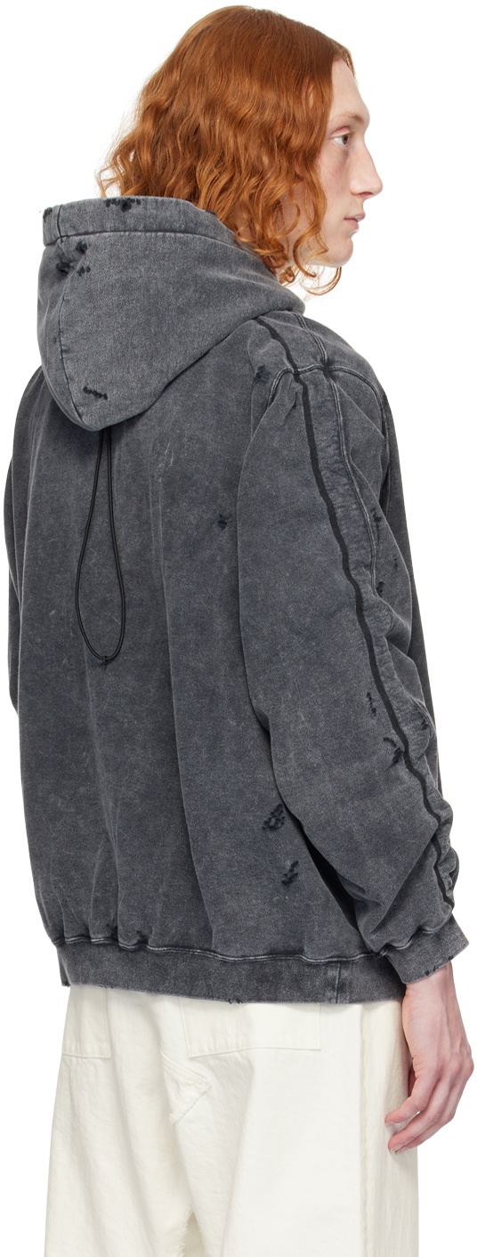 VEIN Gray Vessel Hoodie