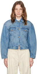 JACQUEMUS Blue La Casa 'La veste de-Nîmes' Denim Jacket