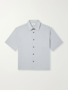 FRAME - Striped Shell Shirt - Blue