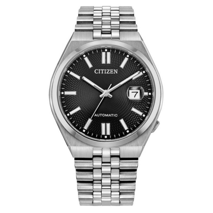 Photo: Citizen Tsuyosa 60 Automatic Black Dial Mens Watch NK0020-55E