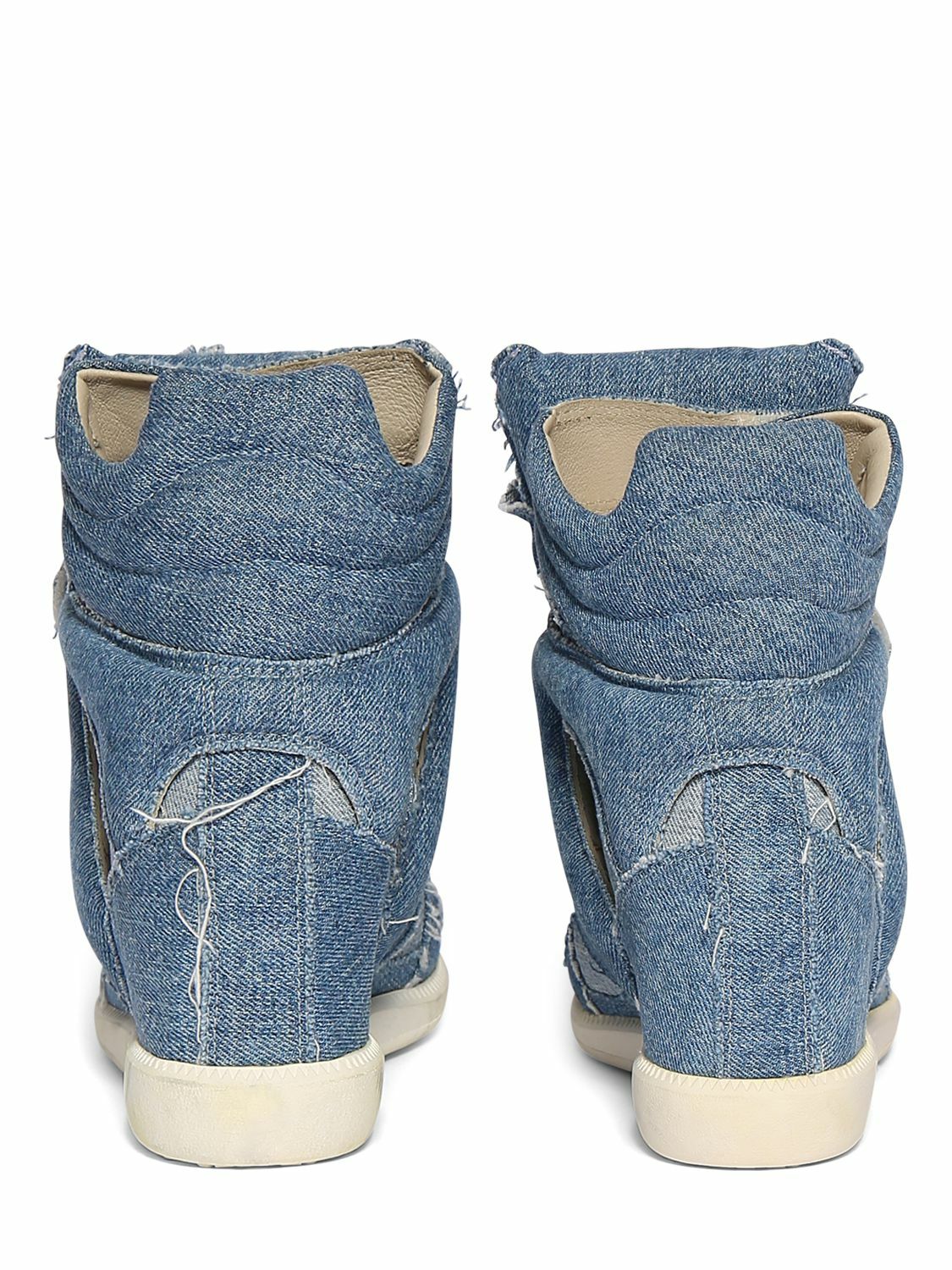 スニーカー Isabel Marant BEKETT HIGH TOP SNEAKERS BEKETT SNEAKERS Woman Faded Black/Chalk | ISABEL MARANT