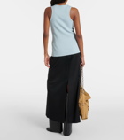 Givenchy 4G ribbed-knit cotton-blend tank top