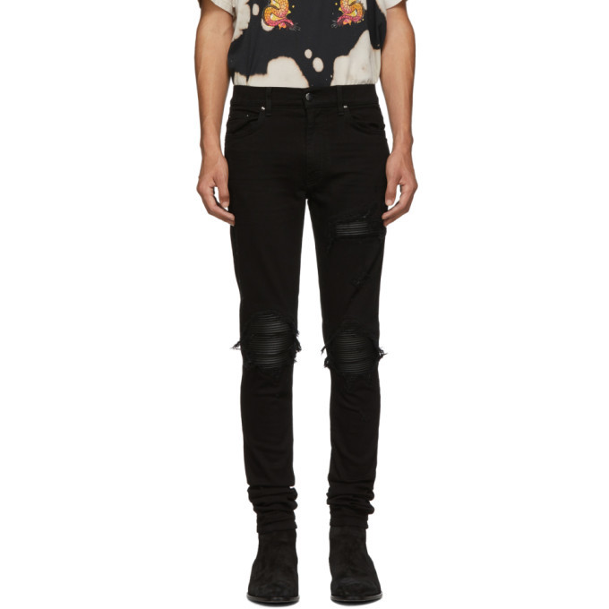 Photo: Amiri Black MX1 Jeans