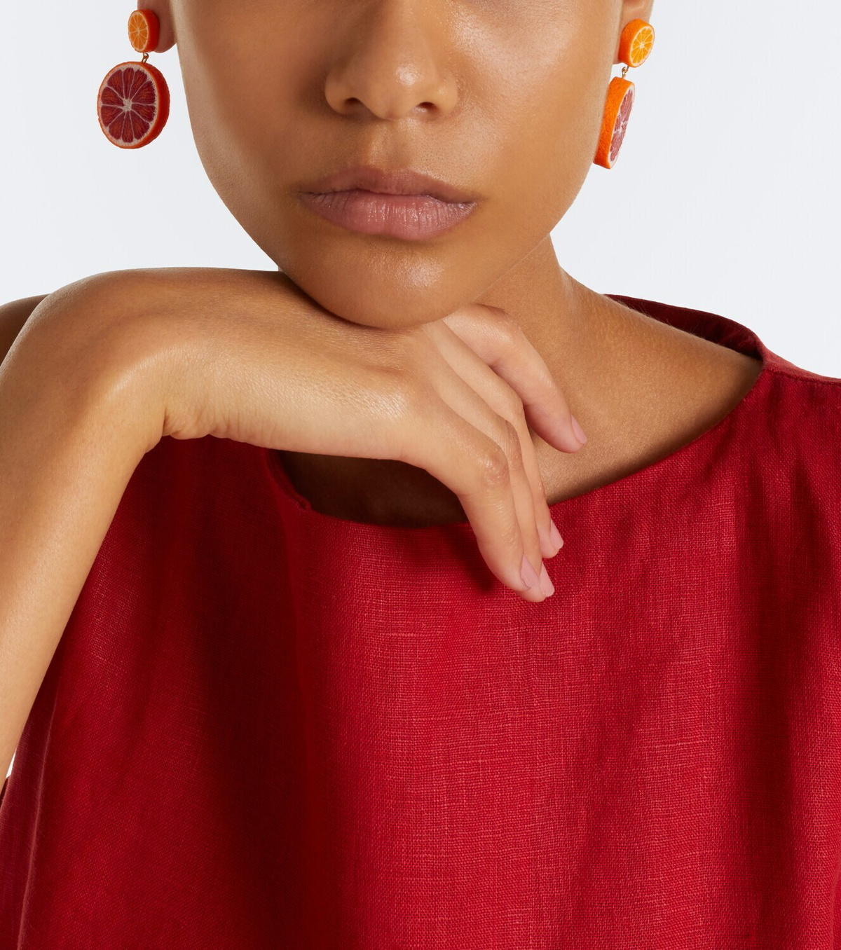 Jennifer Behr Citrone drop earrings
