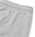 Gucci - Logo-Print Loopback Cotton-Jersey Shorts - Men - Gray