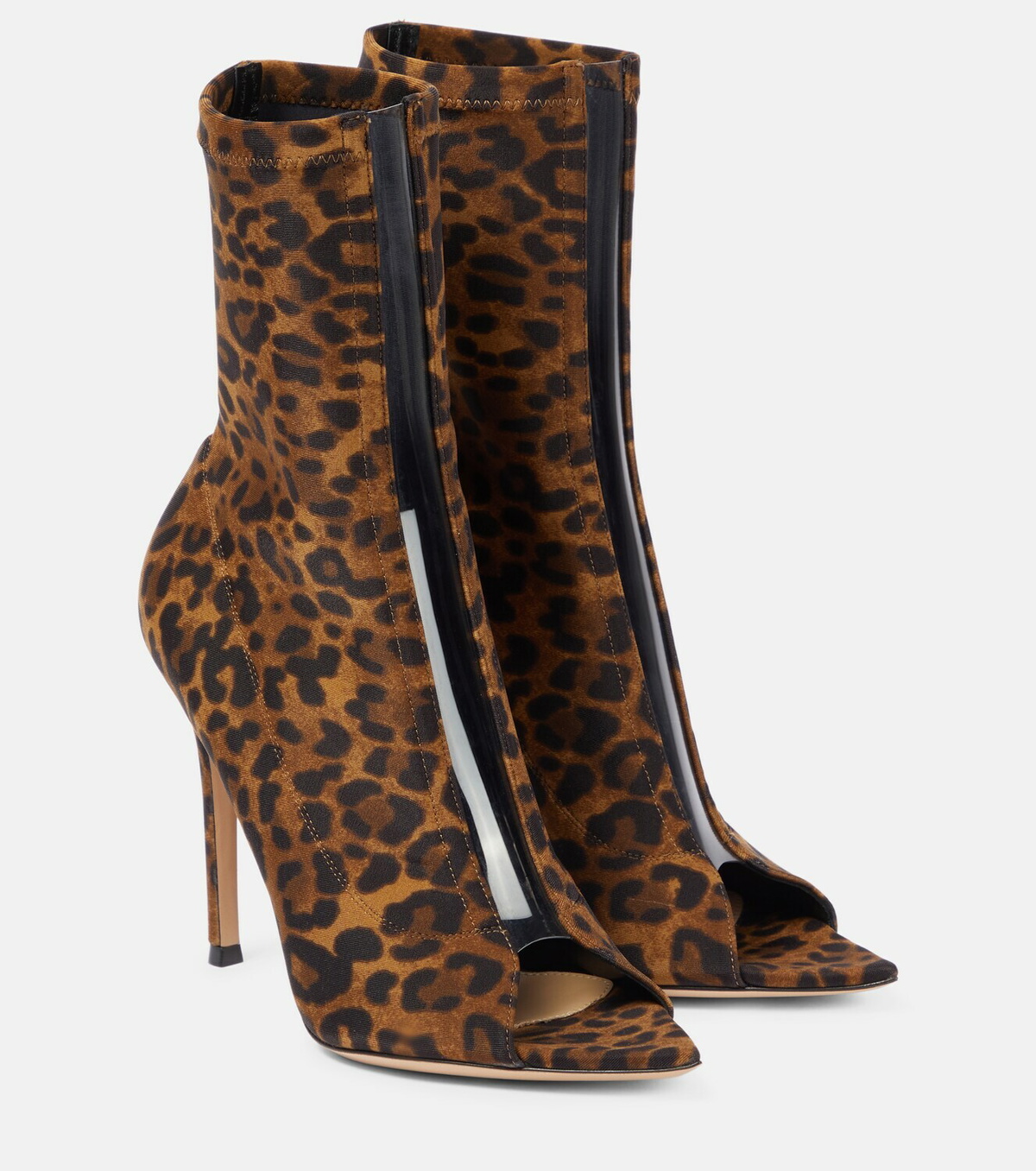 Gianvito Rossi - Hiroko 105 leopard-print boots Gianvito Rossi