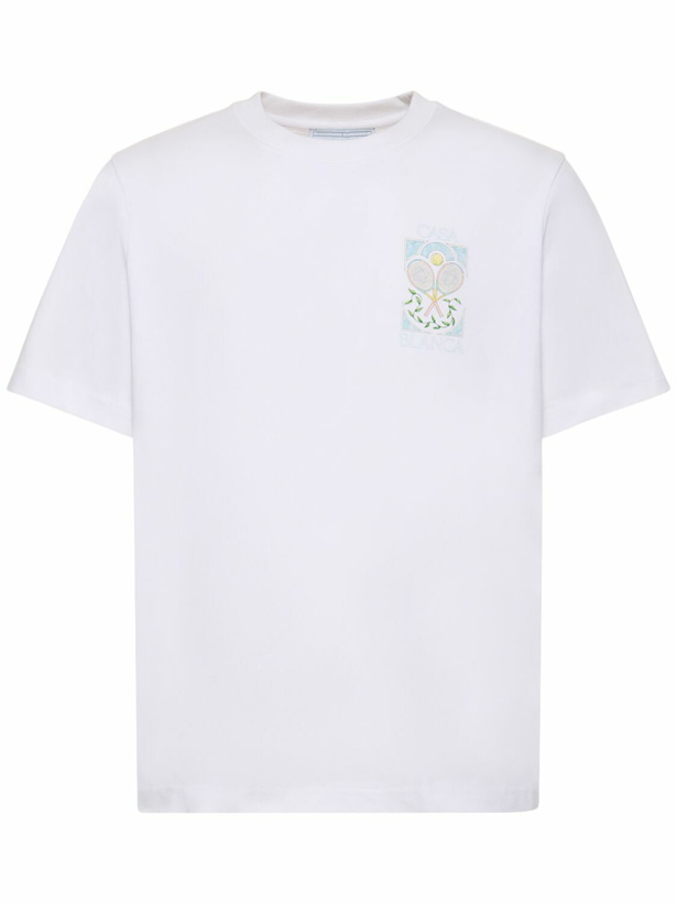 Photo: CASABLANCA Tennis Pastelle Printed T-shirt