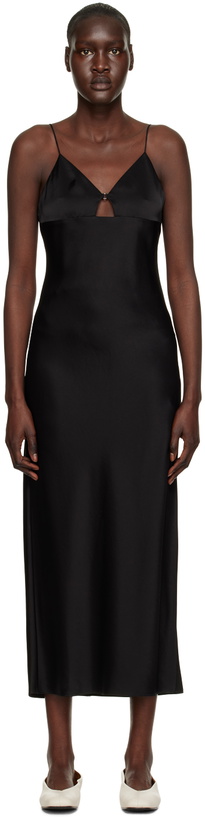 Photo: Filippa K Black Slip Maxi Dress