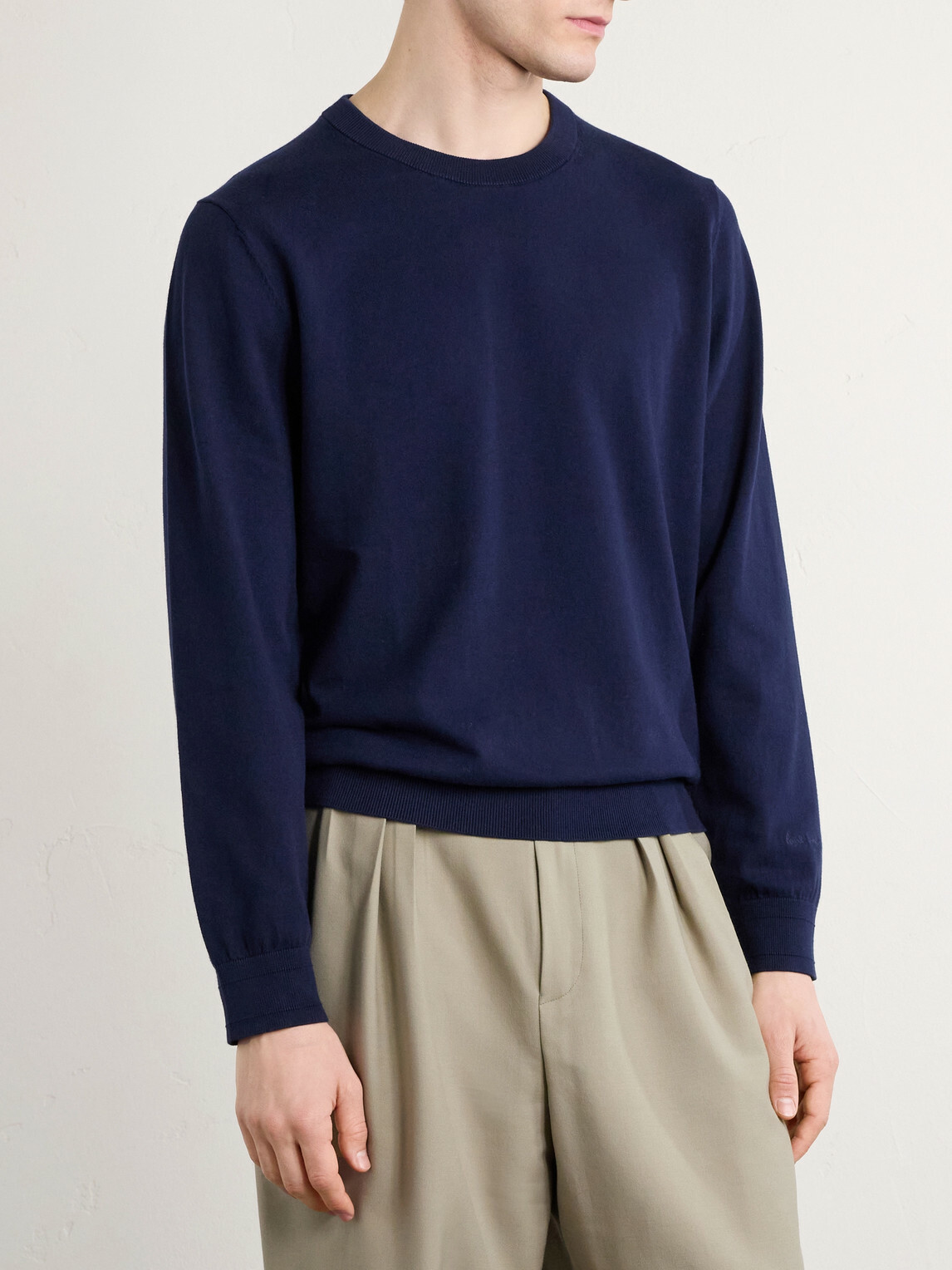 Paul Smith - Cotton-Jersey Sweater - Blue