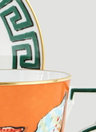 Set of Two Il Viaggio di Nettuno Tea Cup and Saucer in Multicolour