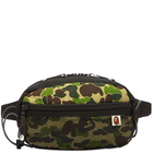 A Bathing Ape ABC Camo Bungee Cord Waist Bag