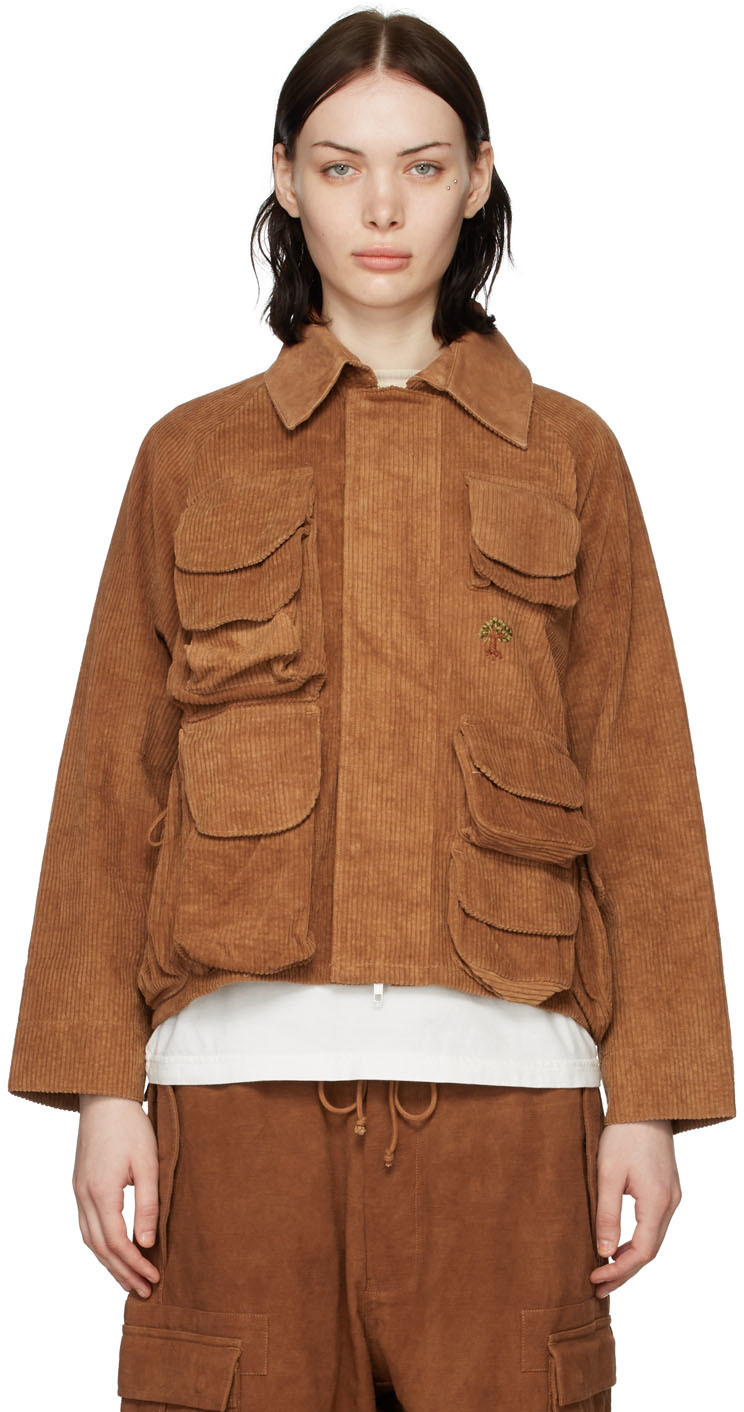 STORY mfg. Brown Organic Cotton Jacket Story Mfg.